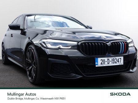 2021 BMW 5-Series 520d M Sport (MHT)