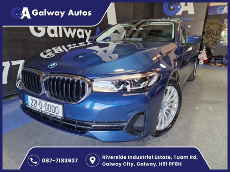 2022 BMW 5-Series r AUTO PHEV 292BHP**SAT NAV REVERSING CAMERA FULLY SERVICED**
