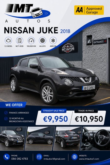 2018 Nissan Juke 1.5d XE