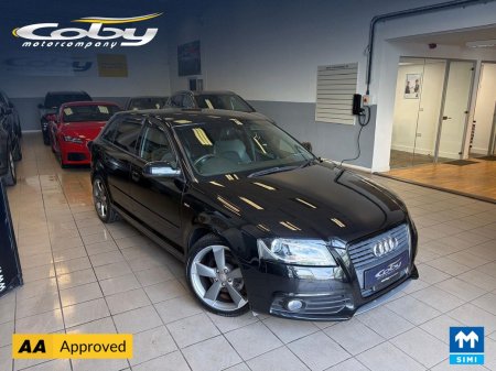 2013 Audi A3 1.4 5DR Auto S-Line , New NCT, Full Leather, Privacy Glass, Sat Nav, 2Keys, Climate Control, Cruise