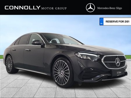 2026 Mercedes-Benz E-Class E300de AMG Line w/ interior leather package & upgraded multi-spoke alloys....Was €92,950......Now