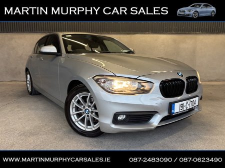2019 BMW 1-Series BMW 116D BLACK LEATHER