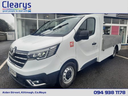 2025 Renault Trafic RED FED 150 3T DROPSIDE