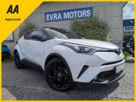 2019 Toyota C-HR SOL NERO AUTOMATIC HYBRID 1.8 PETROL //LOW MILES//HIGH SPEC//HALF LEATHER HEATED SEATS//REVERSE CAME