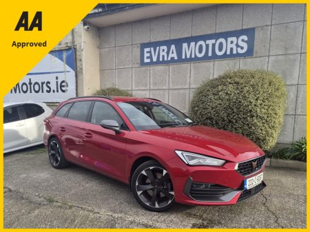2023 Cupra Leon AUTOMATIC 2.0 DIESEL //LOW MILES//HALF LEATHER HEATED SEATS//SAT NAV//ADAPTIVE CRUISE CONTROL//REVER