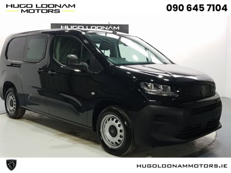 2026 Peugeot Partner Crew Cab 1.5 BlueHDi 100 Manual
