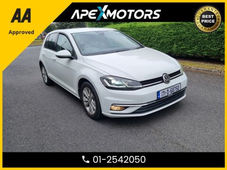 2017 Volkswagen Golf FINANCE ARRANGED * 1.2 COMFORTLINE 5Dr AUTO * BEST COLOUR (WHITE) * NEW NCT AUG-28 * AA APPROVED * I
