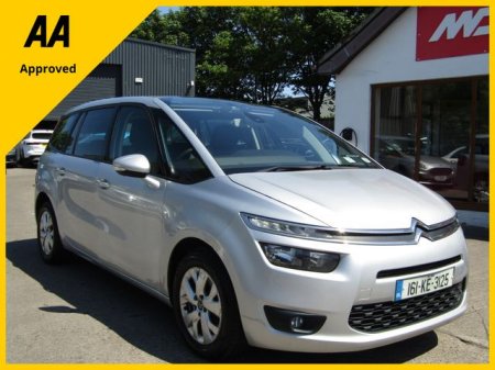 2016 Citroen C4 Picasso 7S Blue HDI120 SS EAT6 VTR+ 4DR