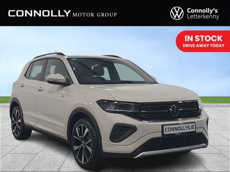 2026 Volkswagen T-Cross R-Line 1.0TSI 95HP M6F From €350.23pm PCP