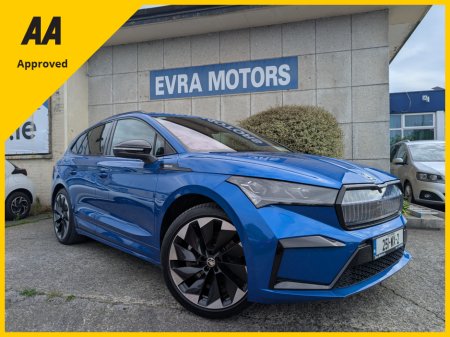 2025 Skoda Enyaq 85 SPORTLINE+ ELECTRIC//HALF LEATHER HEATED SEATS//SAT NAV//REVERSE CAMERA//CANTON SOUND SYSTEM//ADA
