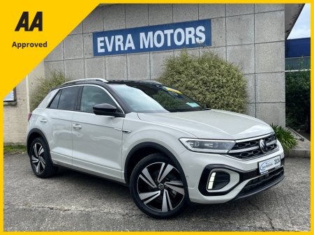 2024 Volkswagen T-Roc R-LINE AUTOMATIC 2.0 DIESEL //LOW MILES//HIGH SPEC//HALF LEATHER HEATED SEATS//REVERSE CAMERA//ADAPT