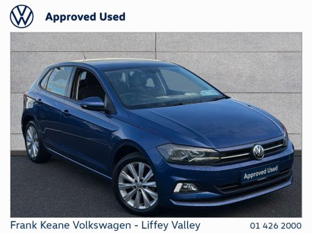 2020 Volkswagen Polo COMFORTLINE AUTO 1.0 TSI 95HP *IRISH CAR* *REEF BLUE METALLIC* *CARPLAY & ANDROID AUTO* *PARKING SEN