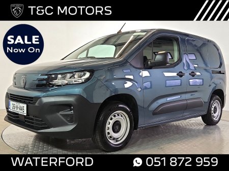 2026 Peugeot Partner *In Stock Now* PARTNER PRO PLUS *Price is Excluding VAT