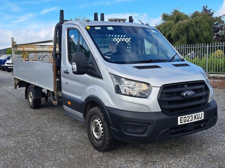 2023 Ford Transit Dropside Lorry with Taillift 350 Leader 2.0 Diesel.