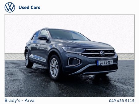 2024 Volkswagen T-Roc STYLE PLUS 1.5 TSI 150BHP D7F