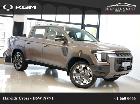 2026 KGM Musso Q300 ALL NEW MODEL 2.2 DSL AUTOMATIC P/T 4WD 4DR AWD PICK UP TRUCK DOUBLE CAB N1 COMMERCIAL