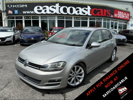 2013 Volkswagen Golf 1.4 FULL TAN LEATHER SEATS  HIGHLINE PACK EDITION HEATED ELECTRIC SEATS