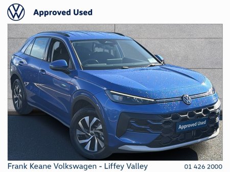 2026 Volkswagen T-Roc LIFE AUTO 1.0 TSI D7F 116HP *CELESTIAL BLUE METALLIC* * NEW €42595* *SAVE €2600*  *LIMITED AVAIL