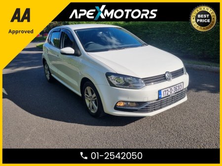 2017 Volkswagen Polo FINANCE ARRANGED * 1.0 MATCH EDITION 75PS 5DR * TOP-SPEC 1.0 5Dr * WHITE * NEW NCT SEP-28 * LOW TAX