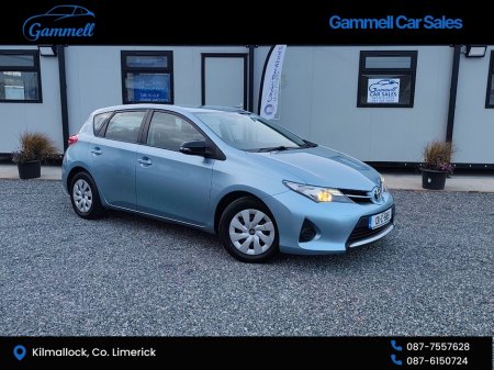2013 Toyota Auris 1.33 TERRA NG 4DR