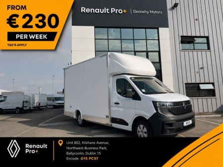 2026 Renault Master Low Loader 4.3 meters Cargo Space