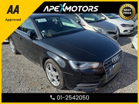 2015 Audi A3 FINANCE ARRANGED * TOP-SPEC 1.4 SPORT EDITION * BLACK LEATHER INTERIOR * NEW NCT JUL-27 * AA APPROVE