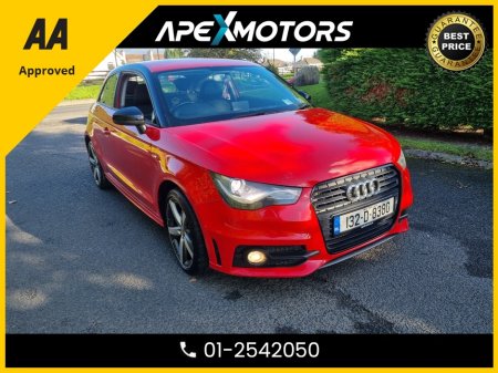 2013 Audi A1 1.2 TFSI S-LINE * MANUAL * PETROL * NEW NCT DEC-27 * BEAUTIFUL DEEP RED COLOUR * AA APPROVED * IMMAC