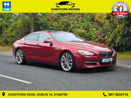 2012 BMW 6-Series 640D SE GC 4DR Auto