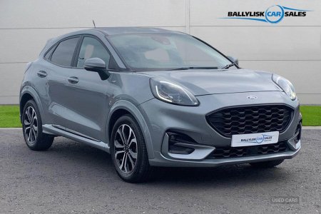 2021 Ford Puma 1.0T 125PS ST-Line in Solar Silver with 60K