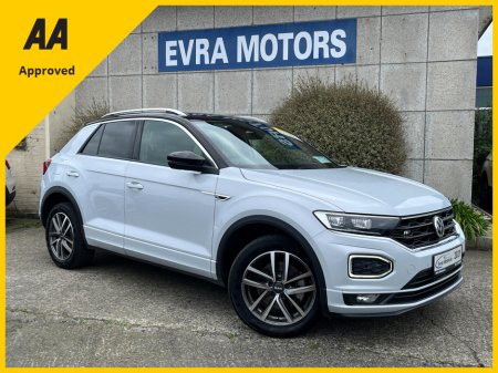 2021 Volkswagen T-Roc R-LINE AUTOMATIC 2.0 DIESEL //HIGH SPEC//ADAPTIVE CRUISE CONTROL//KEYLESS ENTRY//REVERSE CAMERA//