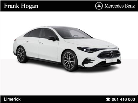 2026 Mercedes-Benz CLA CLA 200 AMG HEV Petrol Hybrid 163 BHP  € 190 Road Tax