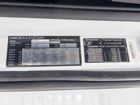 2022 MERCEDES BENZ AROCS 2551 - photo 20