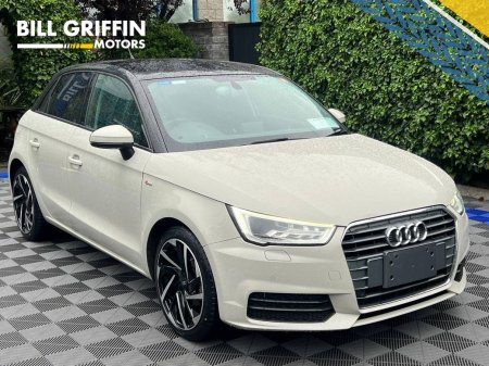 2018 Audi A1 S-LINE PACK 1.0 TFSI AUTO // HEATED SEATS // NEW 17" DIAMOND CUT S-LINE ALLOYS // PARKING SENSORS
