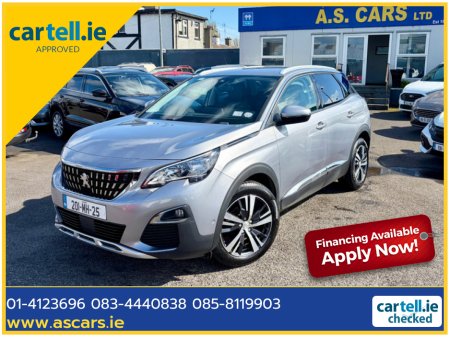 2020 Peugeot 3008 ALLURE 1.5 HDI  ** 1 OWNER IRISH CAR ** LOW MILEAGE ** DEALER HISTORY **  HALF LEATHER ** CARPLAY **