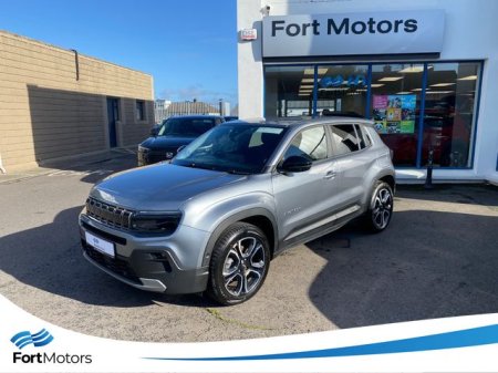 2025 Jeep Avenger SUMMIT EV 54kWh WLTP Range: 394KMs