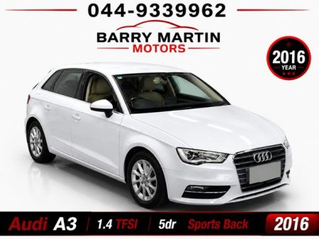 2016 Audi A3 1.4tfsi Petrol 5dr Auto