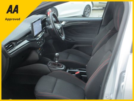 2023 Ford Focus ST-LINE 1.0 PETROL   TOP OF THE RANGE MODEL WITH ONLY 54000 KMS,  FULLY SERVICE WITH 12 MONTHS WARRANTY AND 12 MONTHS AA COVER. €28,500 thumbnail