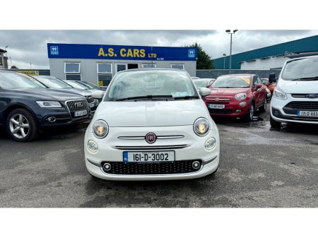 2016 Fiat 500 1.2  LOUNGE S4 ** IRISH CAR ** PANORAMIC GLASS ROOF ** AIR CON ** BLUETOOTH **STUNNING EXAMPLE ** €6,995