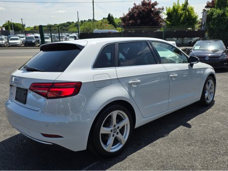 2019 Audi A3 ( 192 ) 1.4 TFSI SPORT VIRTUAL COCKPIT - NAVIGATION -CARPLAY ANDRIOD PACK - REVERSING CAMERA / PARKING SENSORS - DRIVE MODE   - LOW ROAD TAX BAND SIMI    MAIN DEALER - €22,950 thumbnail