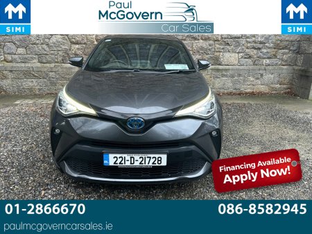 2022 Toyota C-HR HYBRID SOL 4DR AUTO**//**SAT NAV**//**REVERSE CAMERA**//**PARKING SENSORS**//**NEW NCT 03 2028**//**CHARCOAL GREY**//**€190 ROAD TAX**//**TRRADE IN CONSIDERED! €21,995