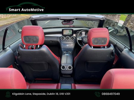 2017 Mercedes-Benz C Class C250d  AMG Premium Plus Convertible Automatic * AMG Styling  Pack with Red Fabric Roof * Bengal Red Leather Interior * Fully Serviced and Valeted * NCT to 02.2028 * 12 Month Premier Warranty * with €23,950 thumbnail