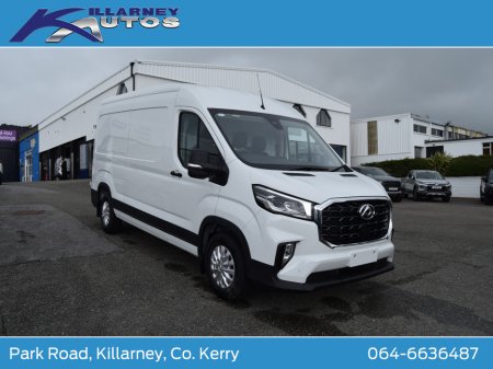 2025 Maxus Deliver 9 LWB Med Roof FWD LUX 2.0TDCi 150BHP Price plus 23% vat €28,950