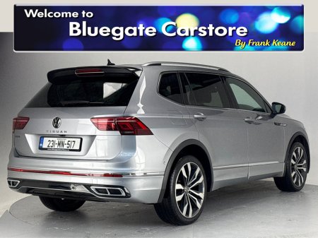 2023 Volkswagen Tiguan R-LINE 2.0 TDI AUTOMATIC 7 SEATER**PANORAMIC SUNROOF**HEATED MULTIFUNCTIONAL STEERING WHEEL**DIGITAL DASH**HEATED FRONT SEATS**REVERSE CAMERA**BLACK LEATHER INTERIOR**KEYLESS ENTRY**APPLE CARPLAY** €42,995 thumbnail
