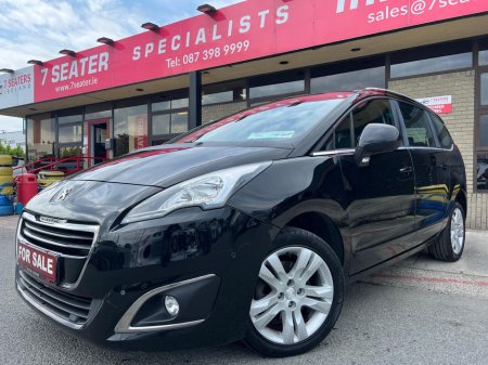 2015 Peugeot 5008 1.6 HDI BLUE ACTIVE 120 BHP LOW MILEAGE 7 SEATER €8,900
