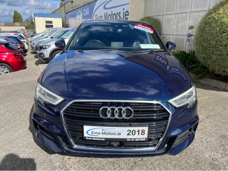 2018 Audi A3 SB S-LINE AUTOMATIC 1.4 PETROL //HIGH SPEC//REVERSE CAMERA//HEATED SEATS//ADAPTIVE CRUISE CONTROL// €22,950