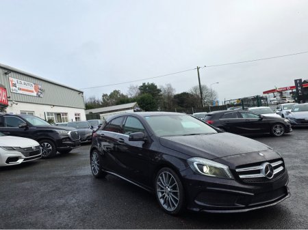 2014 Mercedes-Benz A Class A180 AMG LINE - SAT NAV PACK - HALF LEATHER  SEATS - REV CAMERA / HI SPEC / SYSTEM LOW ROAD TAX BAND / SIMI DEALER €14,450 thumbnail