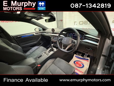 2021 Volkswagen Arteon 1.4 ETSI PHEV R/LINE BIG SPEC €75 PER WEEK €29,950 thumbnail