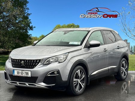 2018 Peugeot 3008 Allure 1.6 Blue HDI 120 4DR €17,950