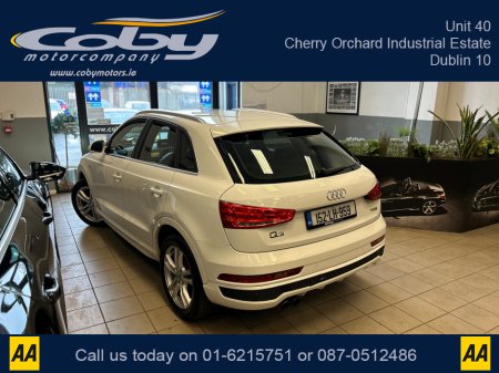 2015 Audi Q3 1.4 TFSI S Line Auto 150 S-TRONIC.  IRISH CAR. Immaculate Irish Car with 2 Keys, Service History, NCT, Alloy Wheels, Air Con, MFSW, Parking Sensors Front and Rear, Full Electrics and much more. €16,950 thumbnail