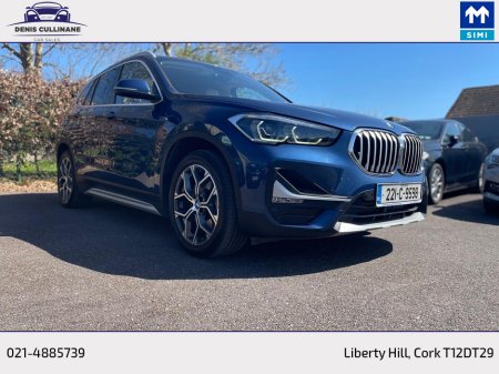 2022 BMW X1 X-DRIVE X-LINE AUTO | EXCELLENT LOW MILEAGE EXAMPLE | HIGH SPEC | COMPETITIVE FINANCE AVAILABLE | ALL TRADE INS WELCOME | WALKAROUND VIDEO ON REQUEST. €34,950 thumbnail
